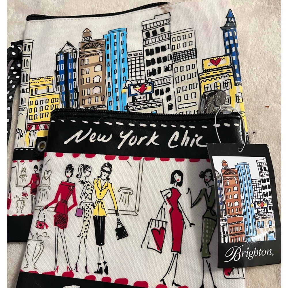 Brighton Travel Pouches or Cosmetic Bags NWT